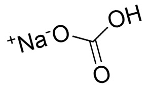  Структура бикарбоната натрия