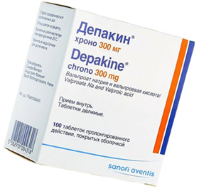 Депакин/Конвулекс (Вальпроевая кислота)