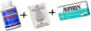 Эфедрин, кофеин, аспирин (ЭКА)