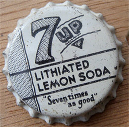 Использование лития в напитке «7Up»