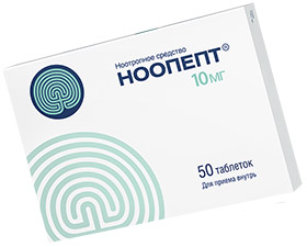 В России Ноопепт считается ноотропным препаратом, обладающим нейропротективными свойствами
