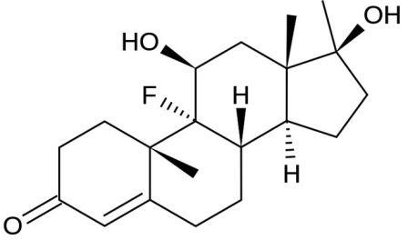 Молекула флюоксиместерона