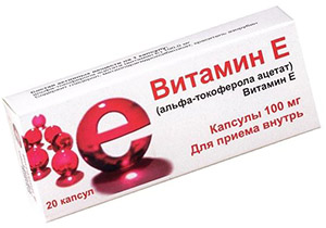 Тетрадецилтиоуксусная кислота: витамин E