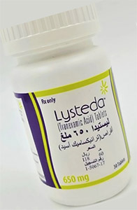 Транексамовая кислота продается в США и Австралии в форме таблеток под торговой маркой Lysteda